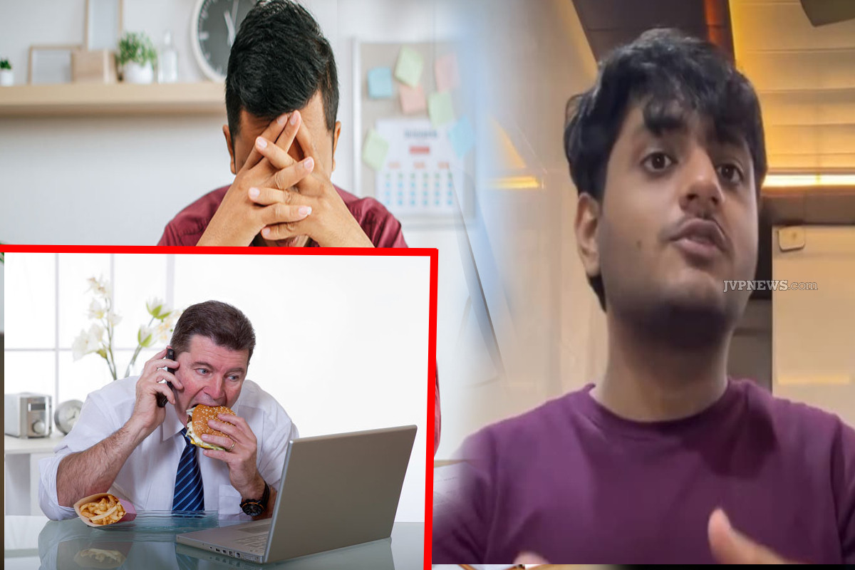 10 நிமிடம் தான் லஞ்ச் டைம்; மன அழுத்தம் ; 17 லட்சம் ரூபாய் வேலையை உதறித்தள்ளிய இளைஞர்..! | Iit Delhi Graduate Quits Rs 17 Lpa Job Stress