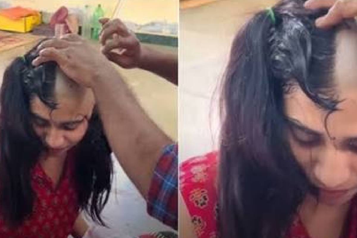 மொட்டை அடித்துக் கொண்ட இளம் பெண்! வைரல் வீடியோவின் பின்னணி | Did A Woman Shave Her Head To Avoid Marriage மொட்டை அடித்துக் கொண்ட இளம் பெண்! வைரல் வீடியோவின் பின்னணி | Did A Woman Shave Her Head To Avoid Marriage