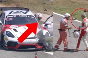 மீண்டும் விபத்தில் சிக்கிய அஜித்தின் கார்.. என்ன நடந்தது என வீடியோ இதோ