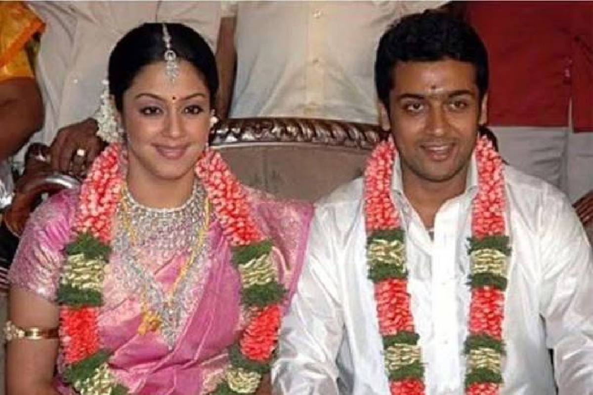 20 ஆண்டுகளின் பின் மீண்டும் திருமணம் செய்துகொண்ட சூர்யா - ஜோதிகா! படு வைரலாகும் வீடியோ | Suriya Jyothika Vow Renewal 20 Again Got Married 20 ஆண்டுகளின் பின் மீண்டும் திருமணம் செய்துகொண்ட சூர்யா - ஜோதிகா! படு வைரலாகும் வீடியோ | Suriya Jyothika Vow Renewal 20 Again Got Married