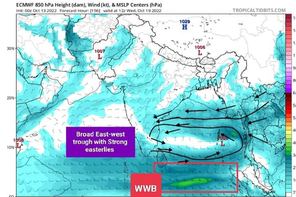 தொடரும் சீரற்ற காலநிலை - வங்காள விரிகுடாவில் தாழமுக்கம் உருவெடுக்கும் சாத்தியம் | Low Pressure Area In Bay Of Bengal Weather Alert