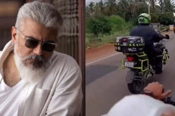 தென்காசி சாலையில் பைக் ரைடு செய்த நடிகர் அஜித்? வைரலாகும் வீடியோ