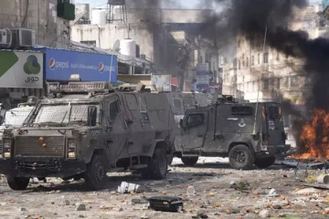 பாலஸ்தீனியர்கள் மீது இஸ்ரேலியப் படையினர் பயங்கர தாக்குதல்; 11 பலி; 100 பேர் காயம்