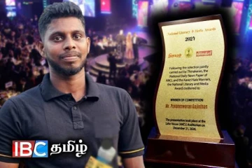 சுயாதீன ஊடகவியலாளர் கஜிந்தனுக்கு சிறந்த ஊடகவியலாளர் விருது!