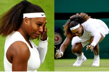 அரங்கத்திலேயே மனமுடைந்து அழுத செரீனா வில்லியம்ஸ்! முதல் சுற்றிலேயே வெளியேறிய சோகம்