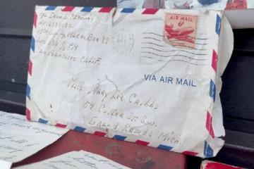 70 ஆண்டுகளுக்கு முந்திய காதல் கடிதம் அமெரிக்காவில் கண்டுபிடிப்பு