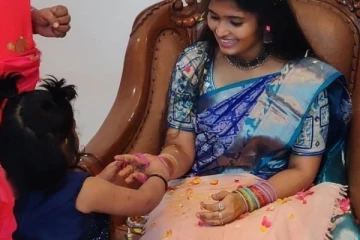 மனைவிக்கு வளைகாப்பு நடத்தி அழகு பார்த்த சாண்டி மாஸ்டர் ! உச்சக்கட்ட மகிழ்ச்சியில் குடும்பம்