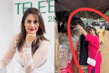 දේශපාලනය නිසා මහේෂි මදුසංකා සමාජ මාධ්‍ය කළඹයි..(PHOTOS)