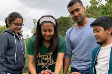 ஆள் அடையாளம் தெரியாமல் மாறிப்போன சூர்யா - ஜோதிகாவின் மகள் தியா.. இதோ பாருங்க