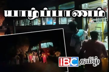 பழுதடைந்த அரச பேருந்தை தள்ளித்திரியும் மக்கள் - வடமராட்சி மக்கள் விசனம்