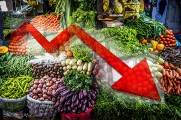 நாட்டின் பணவீக்கம் 35 சதவீதமாகக் குறைந்தது