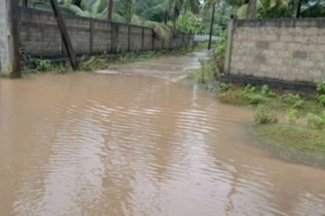 மட்டக்களப்பில் மழை வெள்ளத்தினால் 1334 குடும்பங்கள் பாதிப்பு