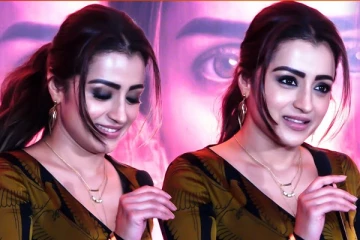 மேடையில் வெட்கப்பட்ட த்ரிஷா.. செம கியூட் ஸ்பீச்!