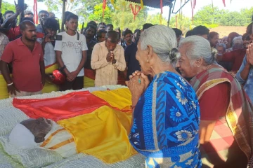 பெரும் சோகமயமான யாழ்ப்பாணம்; பலரின் கண்ணீருக்கு மத்தியில் விடைபெறவுள்ள சாந்தன்!