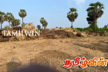 கிளிநொச்சியில் பாலைவனமாகும் இடம்! மக்கள் விசனம்