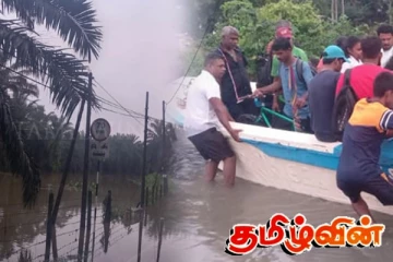 வெள்ளத்தில் மூழ்கிய தென்னிலங்கையின் பகுதிகள் - மாணவர்கள் உட்பட மக்கள் பாதிப்பு