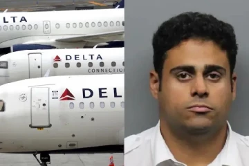 விமானத்தின் காக்பிட்டிற்குள் நுழைந்த அதிகாரிகள்! தரையிறங்கிய 10 நிமிடத்தில் இந்திய வம்சாவளி விமானி கைது!