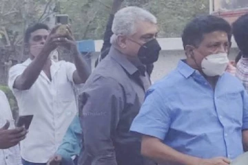 வாக்களிக்க மனைவியுடன் வந்த அஜித்: ரசிகர்களுக்கு அட்வைஸ்