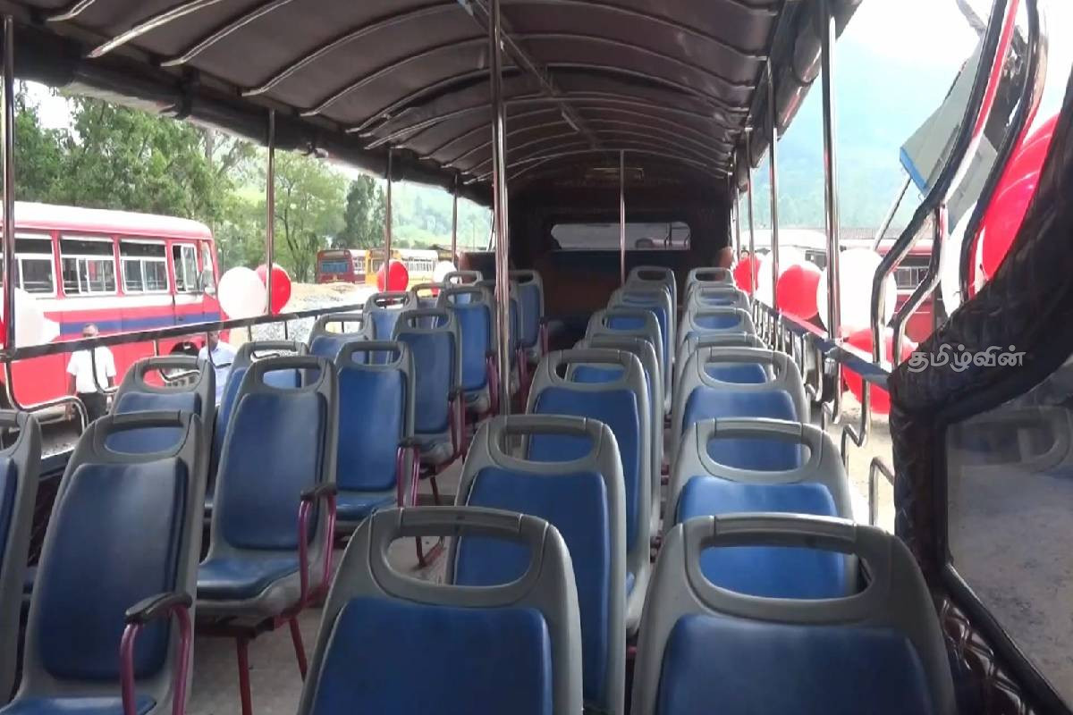 ஹட்டனில் அதிநவீன வசதிகளுடன் கூடிய பேருந்து சேவை இன்று முதல் ஆரம்பம் | Hatton Bus Service Starts Today