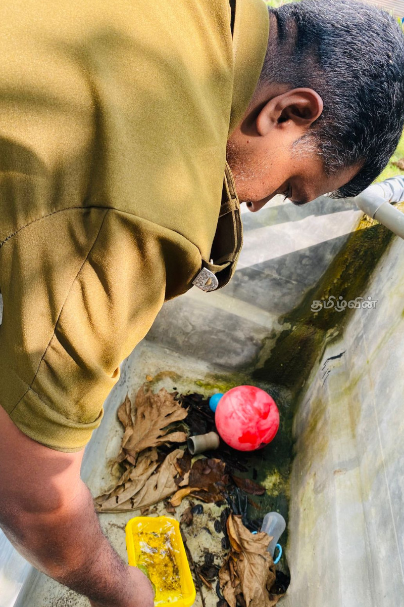 யாழில் தீவிர டெங்கு கட்டுப்பாட்டு நடவடிக்கை – சுகாதார அதிகாரிகள் அதிரடி பரிசோதனை | Intensive Dengue Control Operation In Jaffna