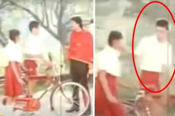 தமிழ் சினிமாவின் உச்ச நட்சத்திரம் முதல்முறையாக நடித்த காட்சி ! பள்ளி சீருடையில் இருப்பது யார் தெரிகிறதா