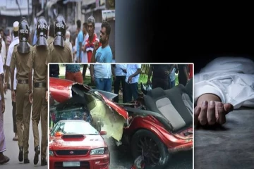 நாடாளுமன்றத்திற்கு அருகில் கோர விபத்து: இருவர் பலி