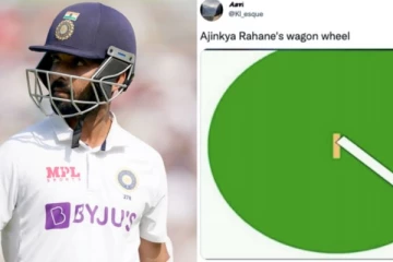 மீண்டும் மீண்டும் சொதப்பும் ரஹானே - கடுப்பான இந்திய ரசிகர்கள்