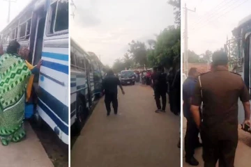 தேர்தல் சட்டத்தை மீறிய பேருந்து; அதிரடி காட்டிய பொலிஸார்!