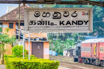 මහනුවරට නව දුම්රිය ස්ථානයක්.