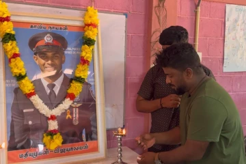 கனடாவில் விபத்தில் உயிரிழந்த உயர் பொலிஸ் அதிகாரிக்கு முல்லைத்தீவில் அஞ்சலி