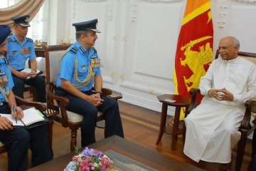 ලංකාවේ ආරක්ෂාවට ඉන්දීය ගුවන් හමුදාවේ සහය.