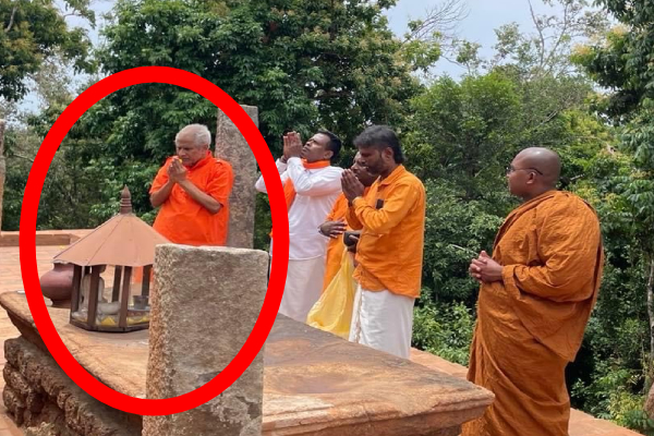 குருந்தூர்மலை விவகாரம்; நீதிமன்ற உத்தரவை மீறி பௌத்த பேரினவாதிகளுடன் கைகோர்த்த சிவசேனை! | Kurundurmalai Shiva Sena Joined Buddhist