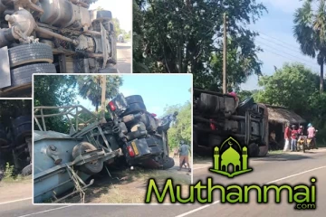 கந்தளாய் பகுதியில் ஏற்பட்டுள்ள விபத்து : அவசர சிகிச்சைப்பிரிவில் அனுமதிக்கப்பட்டுள்ள இருவர்