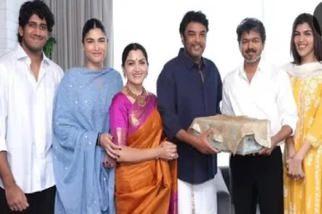 மகளின் திருமணத்துக்கு முதலமைச்சர் விஜயை குடும்பத்துடன் சென்று அழைத்த குஷ்பு - உருக்கமான பதிவு