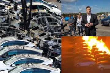 டெஸ்லா பாதுகாப்பாக இல்லை... ஐரோப்பாவின் ஒரே ஒரு தொழிற்சாலையை தீக்கிரையாக்கிய குழு