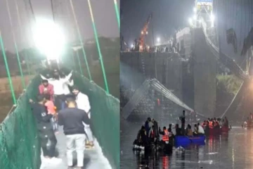 5 நாட்களுக்கு முன்பு திறக்கப்பட்ட பாலம்! அறுந்து விழுந்த சோகம்! காப்பாற்ற கதறிய மக்கள்: விபத்தின் அதிர்ச்சி காட்சி