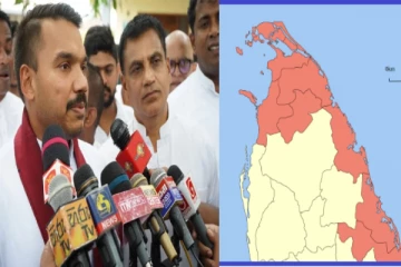 வடக்கு கிழக்கு இணைப்பு என்ற பேச்சுக்கே இடமில்லை : நாமல் சூளுரை