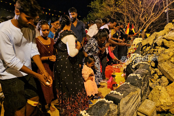 உயிர் நீத்த மாவீரர்களுக்காய் கண்ணீரில் நனைகிறது சாட்டி துயிலுமில்லம்(Photos) | Maaveerar Thinam 2023