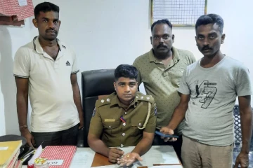 யாழ்ப்பாணத்தில் திருட்டு சம்பவத்துடன் தொடர்புடைய இருவர் கைது