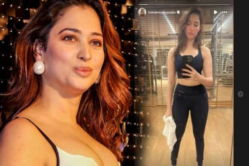 உடல் எடையை குறைத்து ஒல்லியான நடிகை தமன்னா: வைரலாகும் புதிய புகைப்படங்கள்