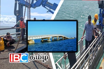 கேரதீவு - சங்குப்பிட்டி பாலத்திற்கு யாழ். அரசாங்க அதிபர் கள விஜயம்