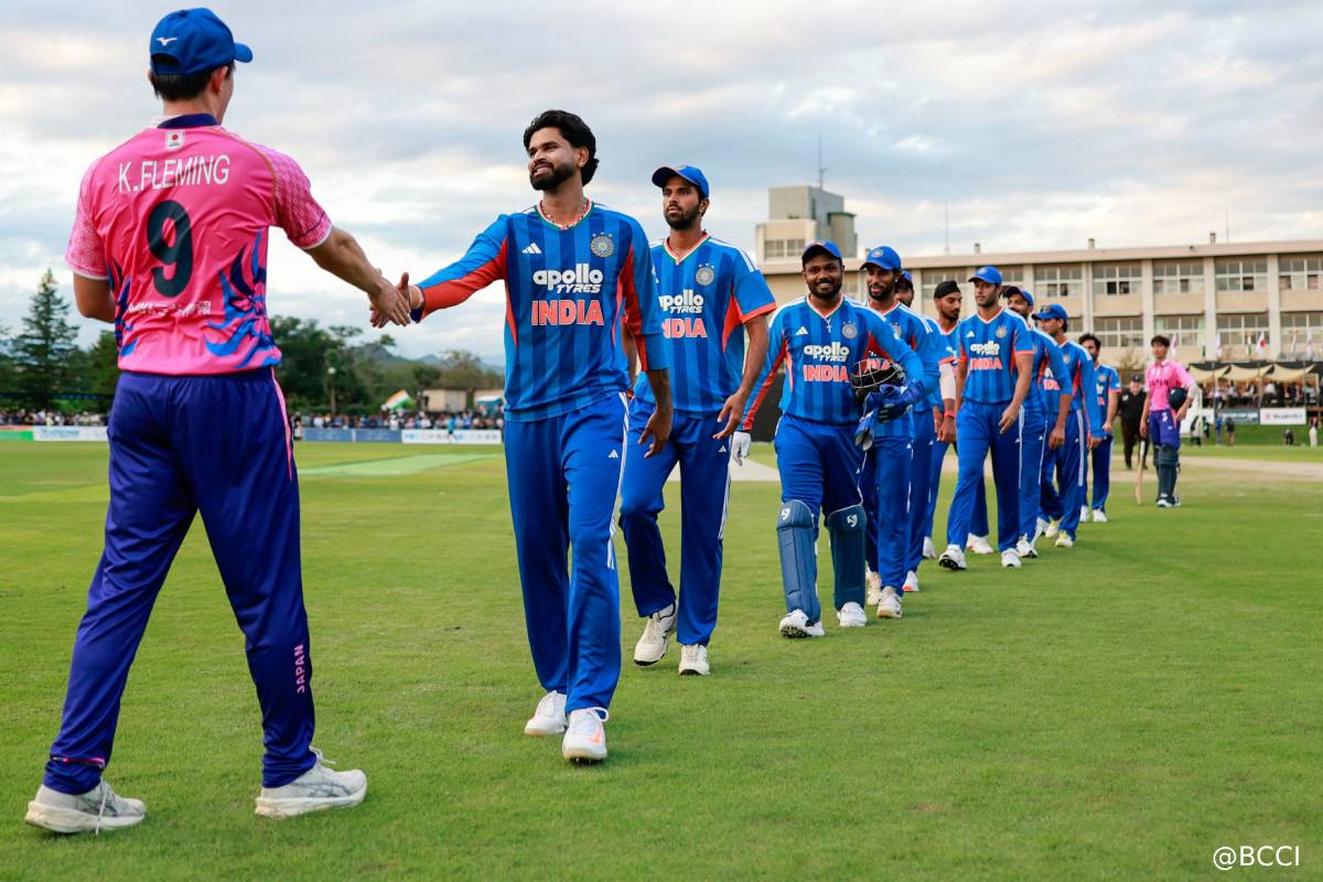ஜப்பானுக்கு எதிராக த்ரில் வெற்றி - T20 வரலாற்றில் சாதனை படைத்த இந்தியா | India Beat Japan By 2 Runs As 200Th T20I Won ஜப்பானுக்கு எதிராக த்ரில் வெற்றி - T20 வரலாற்றில் சாதனை படைத்த இந்தியா | India Beat Japan By 2 Runs As 200Th T20I Won