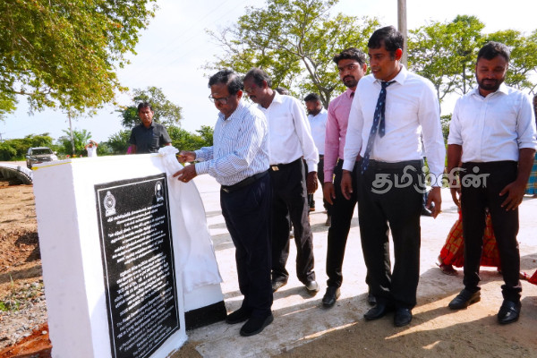 வவுனியாவில் புதிய ஆற்றுச்சருக்கைகள் திறப்பு | Vavuniya New Causeway Opened