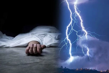 மின்னல் தாக்கி பலியான விவசாயி