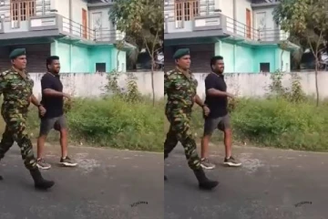 யாழ். வீதியில் நடை பயிற்சியில் ஈடுபட்ட ஜனாதிபதி