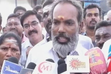மதுரையில் நாக்கை வெட்டுவோம் என்று பேசிய பாஜக செயலாளர் மீது வழக்குப்பதிவு