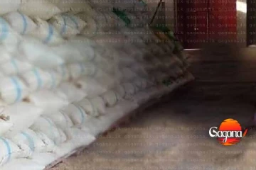 වීරවිල රජයේ වී ගබඩාවට වන අලි ප්‍රහාරයක්