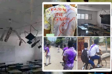 பரீட்சை எழுதிய பிள்ளைகள் செய்த குழப்படி