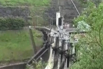 மேல் கொத்மலை நீர்த்தேக்கத்தின் வான் கதவு திறப்பு