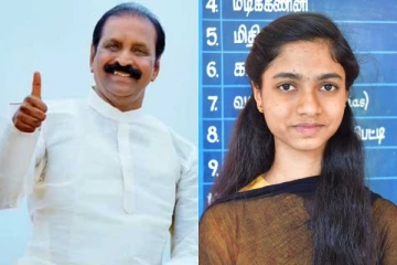 சாதனை நாயகி நந்தினிக்கு தங்கப் பேனா பரிசு: கவிஞர் வைரமுத்து பாராட்டு